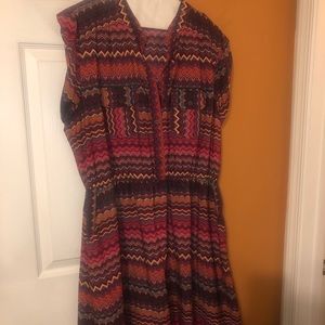 Multi colored mini dress 2 colors